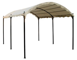Gazebo Onda da Giardino 3 x 4 con Telo Copertura Auto Esterno H 2.5 mt Verdelook - Foto 1 di 1