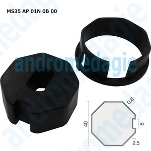 POLEA CORONA OCTAGONAL �40 MM Adaptador para toldos con motores tubulares - Imagen 1 de 1