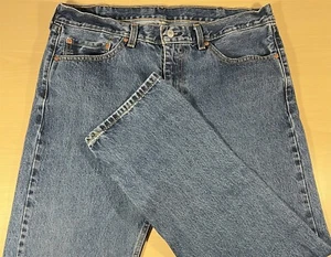 Jeans LEVI'S 505 VESTIBILITÀ REGOLARE/DRITTA 38x32 Medium Stonewashed *COME NUOVO LN* 010122 - Foto 1 di 2