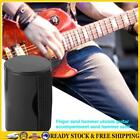 Guitar Sand Shaker Rhythm Finger Ring Maraca Accessories (Black) .