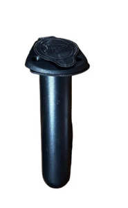 Flush Mount Fishing Boat Rod Holder Bracket With Cap Cover for Kayak Pole - Picture 1 of 4