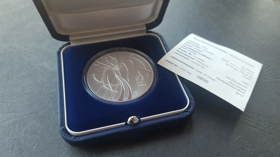 ESTONIA 12 € Euro silver 2012 - XXX Olympic Games London - Image 1 of 1