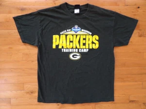NFL Team Apparel Mens Green Bay Packers Yellow Training Camp Logo 2012 XL - Picture 1 of 8