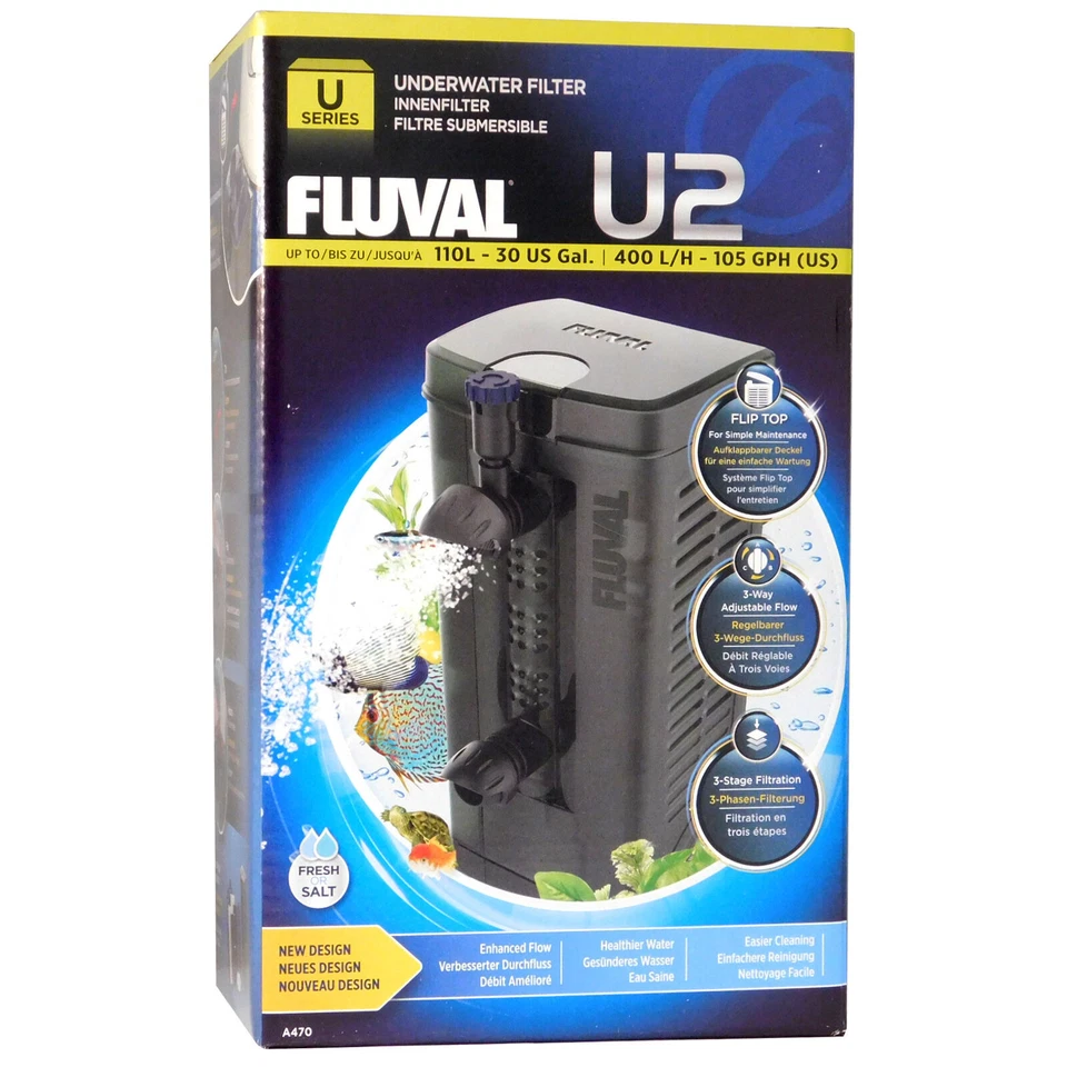 Fluval A470 U2 Underwater Internal Power Filter