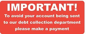 Accounts Stickers - Overdue - Final Request Payment Required - Debt Collection - Picture 1 of 6