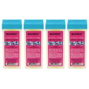 Cartucho de cera suave pura transparente Waxness Sensi 3,38 oz 100 g paquete de 4 - Imagen 1 de 3