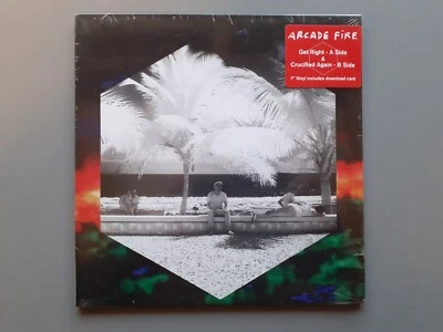 ARCADE FIRE Get Right UK 2015 Sonovox Records 7" NEW SEALED - Image 1 of 2