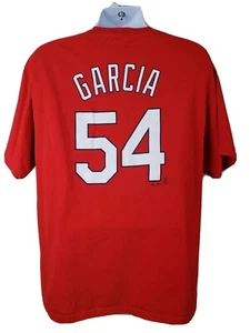 Majestic MLB St Louis Cardinals Jaime Garcia #54 Talla XL Camiseta Roja - Imagen 1 de 7
