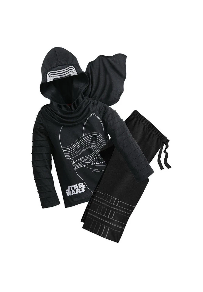 Star Wars Pijamas Kylo Ren 2 PC Disfraz Pijama Conjunto Con Capa Niño Talla 2 Niño Pequeño Nuevo con Etiquetas Foto 1 de 1