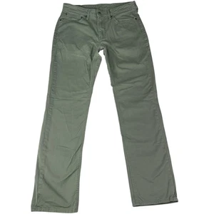 Levis 511 Jeans Herren 34x32 Grün Slim Fit Stretch Tapered Leg Hose Freizeit - Bild 1 von 7