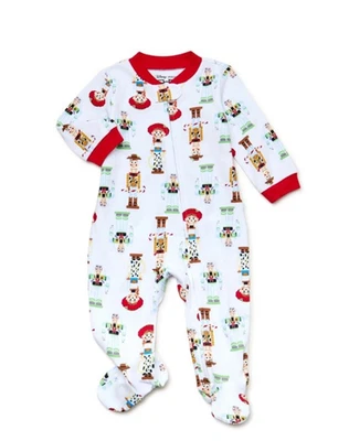 Disney Baby Toy Story Baby 1-Piece Holiday Sleeper New - Image 1 of 4