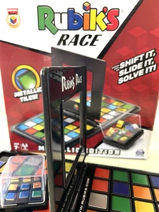 Genuine Rubik's Race Metallic Edition Strategy Game - Spin Master 2021 - Picture 1 of 5