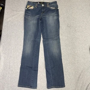 Rocawear Jeans Damen 7 Denim Y2K Vintage Straight Leg Pocket Patch - Bild 1 von 24