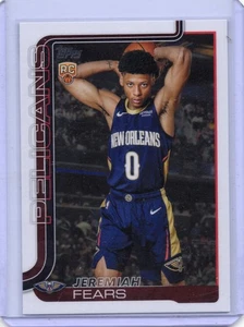 Baloncesto Topps 2025-26 - Jeremiah Fears (RC) #207 New Orleans Pelicans - Imagen 1 de 2