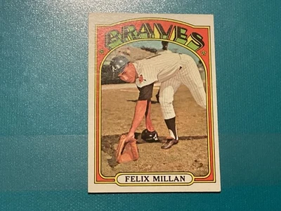 1972 Topps Felix Millan Semi-High Number #540 - Near Mint - Great Corners - Image 1 of 2