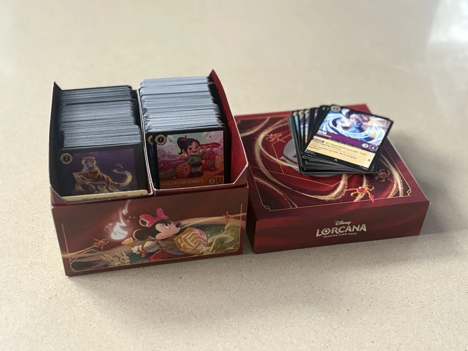 Big Lot Of 550 Disney Lorcana Cards Including Rares And Super Rares - Image 1 of 1