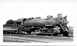25D464 RP 1930s/40s SLSF FRISCO RAILROAD 2-8-2 LOCO #4108 - Picture 1 of 1