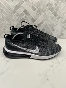 Nike Air Max Flyknit Racer Black White Oreo Running DJ6106-001 Mens Size 12 - Picture 1 of 8