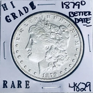 1879 O MORGAN SILVER DOLLAR HI GRADE GENUINE U.S. MINT RARE COIN 4829 - Picture 1 of 3