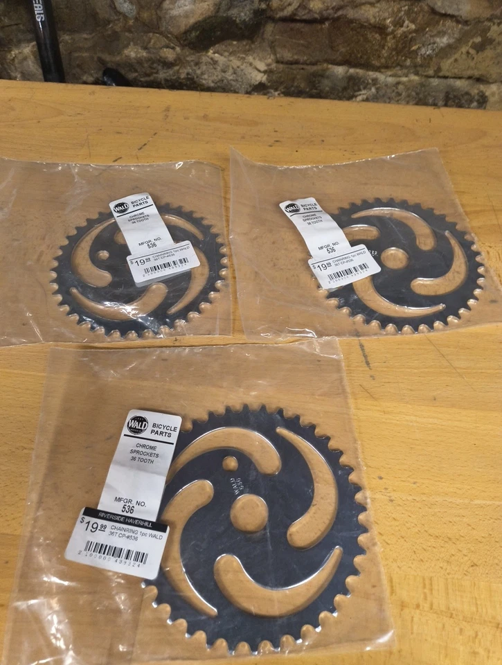 Wald Chrome Chainring 36T #536 $19.99  - Image 1 of 1