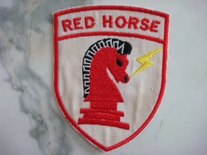 USAF 554th REPAIR SQUADRON RED HORSE, VIETNAM WAR PATCH - Bild 1 von 2
