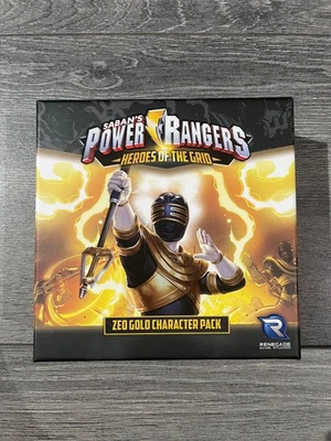 Power Rangers Heroes of the Grid Zeo Gold Character Pack Exclusivo Foto 1 de 2
