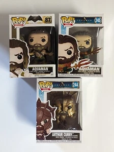 3er Set Funko Pop! DC Aquaman Vinyl Figuren - Bild 1 von 6