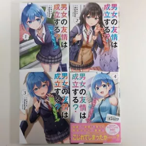 Can a Boy-Girl Friendship Survive? Vol.1-4 Set Japanese Manga Comics - Picture 1 of 4