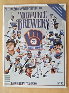 1989 Milwaukee Brewers Yearbook