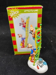 THE GRINCH WHO-VILLE LITTLE FLU WHO DEPARTMENT 56 DR. SEUSS - Picture 1 of 10