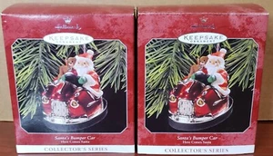 Hallmark 1998 Santa’s Bumper Car Keepsake Ornament #20 Here Comes Santa Series - Picture 1 of 2