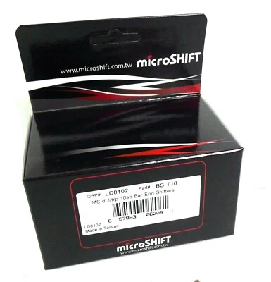 MicroSHIFT Bar End Shifter Set 10 Speed Shimano Compatible - Image 1 of 3