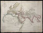 1811 Orbis Veteribus Notus d'Anville Europa Azja Afryka Antyczna mapa