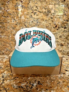 Vintage Miami Dolphins Starter NFL Pro Line FlexFit 7 3/8 - 7 3/4 Stretch Hat - Picture 1 of 6