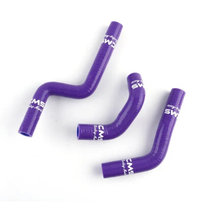 Purple Pipe For 2014-2023 Kawasaki KX85 KX100 Silicone Radiator Coolant Hose Kit Foto 1 de 4