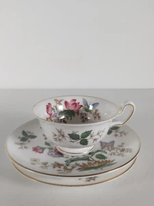 Wedgwood "Charnwood" Pattern Trio - Tea Cup, Saucer And Plate - Picture 1 of 14