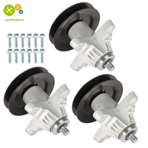 3 x Spindle Assembly For Cub Cadet MTD Troy Bilt 50” 54” 618-04125 918-04126 - Picture 1 of 13