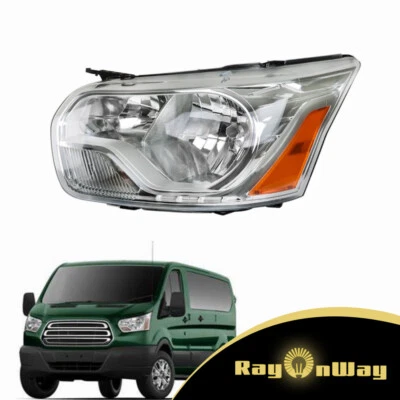 For 2014-2018-2022  Ford Transit 150 250 350 LH Side Halogen Headlight Headlamp - Image 1 of 4