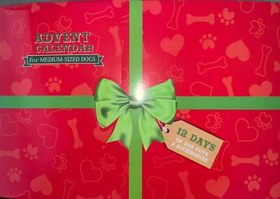 Advent Calendar For Mediun-Sized Dogs 12 Days Of Accessories - Image 1 of 3