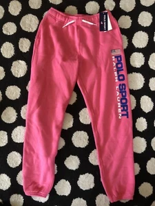 polo sport ralph lauren fleece jogger sweatpants big girls XL NWT - Picture 1 of 10