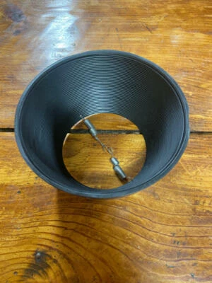 Deflector de iluminación empotrado negro 6" compatible con halo bronce toscano Foto 1 de 4