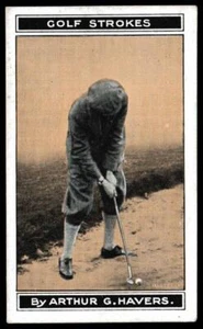 Morris - 'Golf Strokes Series' (1923) - Stance for Niblick out of Sand - Picture 1 of 2