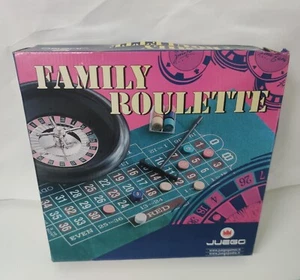 Roulette Family Spiel komplett mit Chips Matte und Rechen x47 - Bild 1 von 11