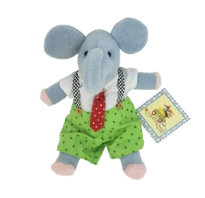 1999 ENESCO MARY ENGELBREIT EVERETT THE ELEPHANT STUFFED ANIMAL TOY NEW W TAG - Picture 1 of 9