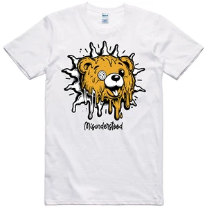 T-Shirt Misunderstood Bear ockergelb - Bild 1 von 2