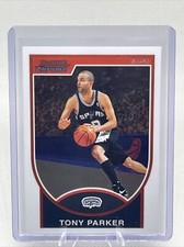 2007-08 Bowman #9 Tony Parker France NBA HOF Chrome Parallel NM+