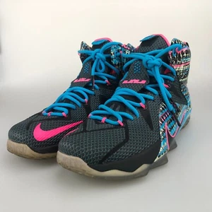 Nike Lebron XII 23 Chromosomes Size 10 US Basketball Sneakers Shoes James 12 - Picture 1 of 11
