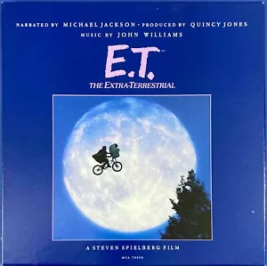 E.T. Special Collectors Edition Vinyl LP Narrated by MICHAEL JACKSON 1982 RARE - Imagen 1 de 11