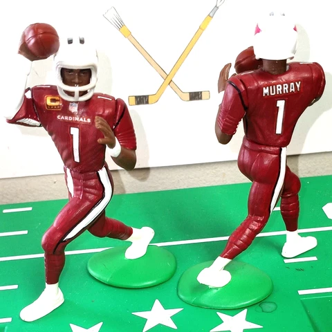 Arizona Cardinals Kyler Murray  Starting Lineup Custom Painted Figure Cover