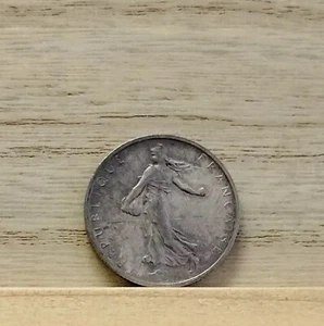 Moneda de plata de Francia de 2 francos de 1898 - Imagen 1 de 8